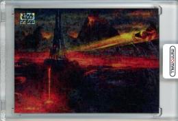 2024 Topps Star Wars Chrome Galaxy Mustafar Takeoff Base/Mini Diamond Refractor/#94