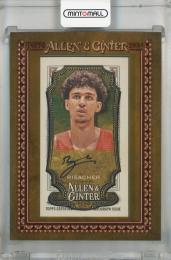 2024 Topps Allen & Ginter Zaccharie Risacher Mini Non-Baseball Autographs #MA-ZR ※状態難