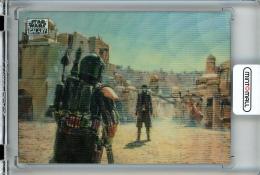 2024 Topps Star Wars Chrome Galaxy Standoff Base/Parallel/#91/Boba Fett【75/99】