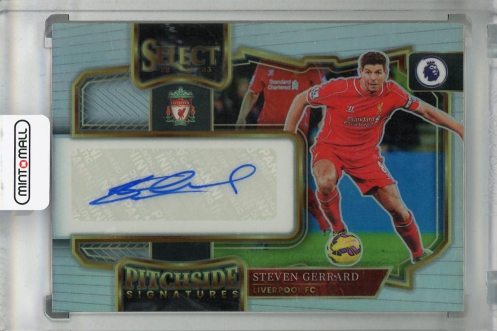 スティーヴン・ジェラード Steven Gerrard Panini サイン Amazon.co.jp: Leaf Soccer スティーブンジェラード サイン