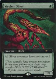 【SLD】【ENG】【Foil】《悪性スリヴァー/Virulent Sliver》