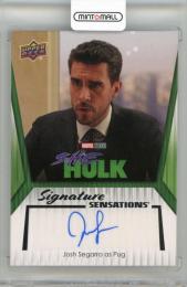 2024 UPPER DECK Marvel Studios Series 1 Disney Plus Josh Segarra as Pug Signature Sensations #SSSE SHE HULK