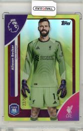 2025-26 TOPPS English Premier League	Alisson Becker		22/50