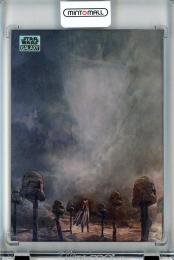 2024 Topps Star Wars Chrome Galaxy Victory and Death Base/Refractor/#35/Ahsoka Tano