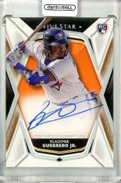 2019 Topps Five Star Vladimir Guerrero Jr. #FSA-VGJ RC Autographs Orange【1/5】《ファーストナンバー!》 Blue Jays