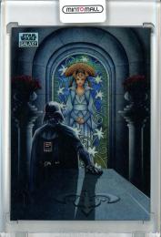 2024 Topps Star Wars Chrome Galaxy Mourning for Padmé Base/Refractor/#31/Darth Vader