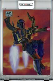 2024 Topps Star Wars Chrome Galaxy Boba Fett's Jetpack Base/Refractor/#24
