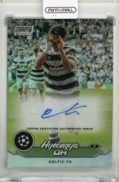 2023-24 Topps Stadium Club Chrome UEFA Champions League Hyeongyu Oh Chrome Autographs #CAHO