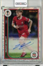 2023-24 Topps Merlin UEFA Club Competitions Harvey Elliott Autographs Wave Refractors #AUHE【021/150】