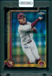 2025 Topps NPB Chrome 鈴木大地 Black Refractors【6/10】 東北楽天ゴールデンイーグルス