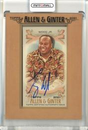 2021 Topps Allen & Ginter Comedian Roy Wood Jr. Framed Mini Autograph