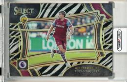 2023-24 Panini Select English Premier League Lucas Paqueta Zebra #219【01/25】