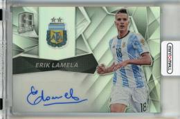2016-17 Panini Spectra Erik Lamela Signatures Auto #SELA【107/199】