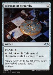 【MH1】【ENG】《聖列のタリスマン/Talisman of Hierarchy》