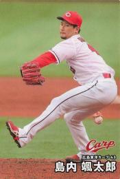 2025 カルビー プロ野球チップス 第1弾 #020 島内颯太郎(広島) レギュラーカード