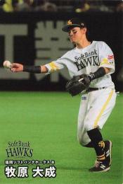 2025 カルビー プロ野球チップス 第1弾 #031 牧原大成(ソフトバンク) レギュラーカード