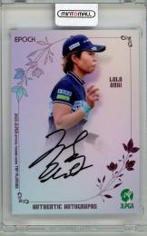 2025 JLPGA TOP PLAYERS 穴井詩 直筆サイン【35/67】