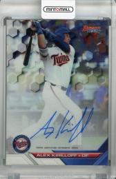 2016 Topps Bowman’s Best Minnesota Twins Alex Kirilloff Best of 2016 Autographs
