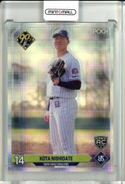 2024 EPOCH NPB プロ野球カード LUXURY COLLECTION 西舘昂汰 レギュラーパラレル ホログラムA【45/50】 東京ヤクルト