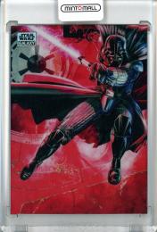 2024 Topps Star Wars Chrome Galaxy Battle-Ready Base/Refractor/#15/Darth Vader