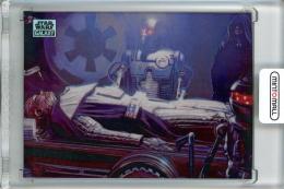 2024 Topps Star Wars Chrome Galaxy Becoming Darth Vader Base/Refractor/#8