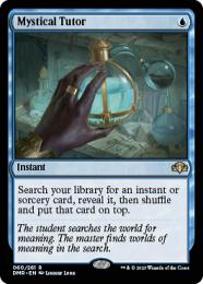 【DMR】【ENG】【Foil】《神秘の教示者/Mystical Tutor》