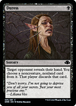 強迫　【foil】マジックザギャザリング　MTG Amazon.co.jp: マジック：ザ・ギャザリング(MTG) 強迫/Duress