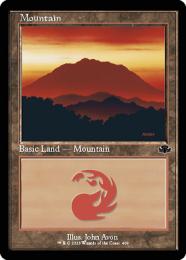 【DMR】【ENG】【Foil】《山/Mountain》No.409