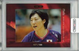 2014 火の鳥NIPPON 女子バレーボール  石田瑞穂 フォトカード 027/100