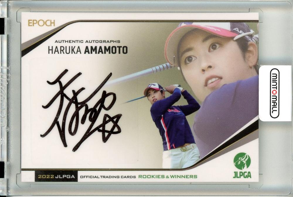 ミントモール / MINT 立川店 / 2022 EPOCH JLPGA 女子プロゴルフ ROOKIE&WINNERS 天本ハルカ 直筆サインカード  17/30