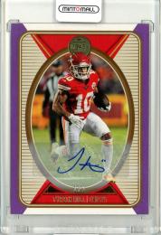 2022 PANINI LEGACY  Tyreek Hill Autograph　Purple(1stナンバー!) 1/2