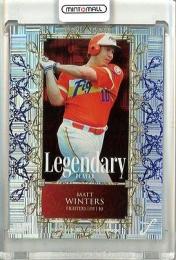2024 BBM FUSION マット・ウインタース #LP12 Legendary Players ロイヤルパープル箔版【05/10】 日本ハム