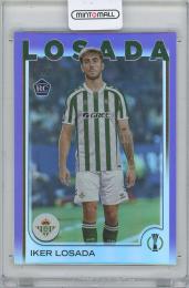 2024-25 TOPPS UEFA Club Competitions Purple Foilboard #19 / IKER LOSADA(Real Betis) 【14/15】