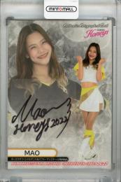 2022 BBM チアリーダーDANCING HEROINE‐華‐ Honeys MAO 直筆サインカード 68/90