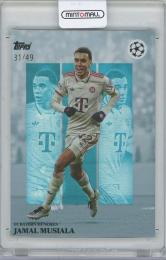 2024-25 TOPPS Simplicidad UEFA Club Competitions Megaestrellas Blue / JAMAL MUSIALA(Bayern Munich) 【31/49】