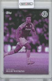 2024-25 TOPPS Simplicidad UEFA Club Competitions Estrellas Internacionales Pink / OLLIE WATKINS(Aston Villa) 【03/25】