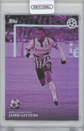 2024-25 TOPPS Simplicidad UEFA Club Competitions Estrellas Internacionales Pink / JAMIE BYNOE-GITTENS(Borussia Dortmund) 【20/25】