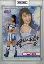 2022 BBM チアリーダーDANCING HEROINE‐舞‐ Cheer Dragons NANAKA 直筆サインカード 83/90