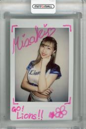 2020 BBM チアリーダーDANCING HEROINE‐華‐ bluelegends Misaki 直筆サインカード 6/10