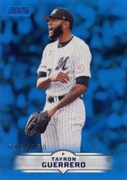 2025 TOPPS Stadium Club NPBプロ野球 #43 T.ゲレーロ(ロッテ)【150枚限定/ブルーパラレル版】レギュラーカード
