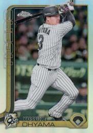 2025 TOPPS Chrome NPBプロ野球 #94 大山悠輔(阪神)【リフラクターパラレル版】レギュラーカード