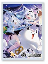 ◆予約◆hololive OFFICIAL CARD GAME オフィシャルスリーブ Vol.4 『白上フブキ』