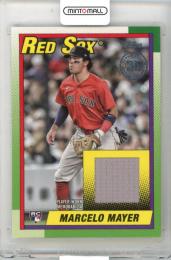 2025 TOPPS Update Series Marcelo Mayer 1990 Topps Relics #90RUMM Boston Red Sox