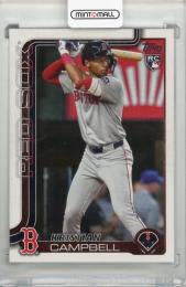 2025 TOPPS Kristian Campbell Rookie Short Print Variations #700 Boston Red Sox