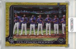 2025 TOPPS Colorado Rockies Gold Holo Foil #486【20/50】