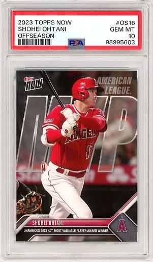 ミントモール / MINT 立川店 / 2023 Topps Now Shohei Ohtani #OS16 Off Season【PSA10】  Angels