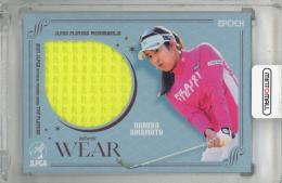 2025 EPOCH JLPGA TOP PLAYERS 天本はるか メモラビリアカード【013/100】