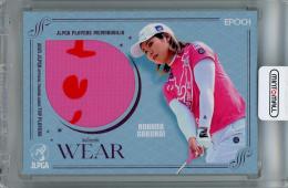 2025 EPOCH JLPGA TOP PLAYERS 櫻井心那 メモラビリアカード【044/100】