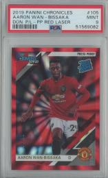 2019 Panini chronicles Donruss Aaron Wan-Bissaka RC Rated Rookie #105【86/99】【PSA9】 Manchester United