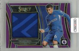 2023-24 PANINI Select English Premier League Thiago Silva Jumbo Swatches Purple #24【29/49】 Chelsea FC